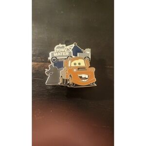 Disney Pin Trading 2014 Tow Mater Towing and Salvage Pixar Cars Enamel Pin